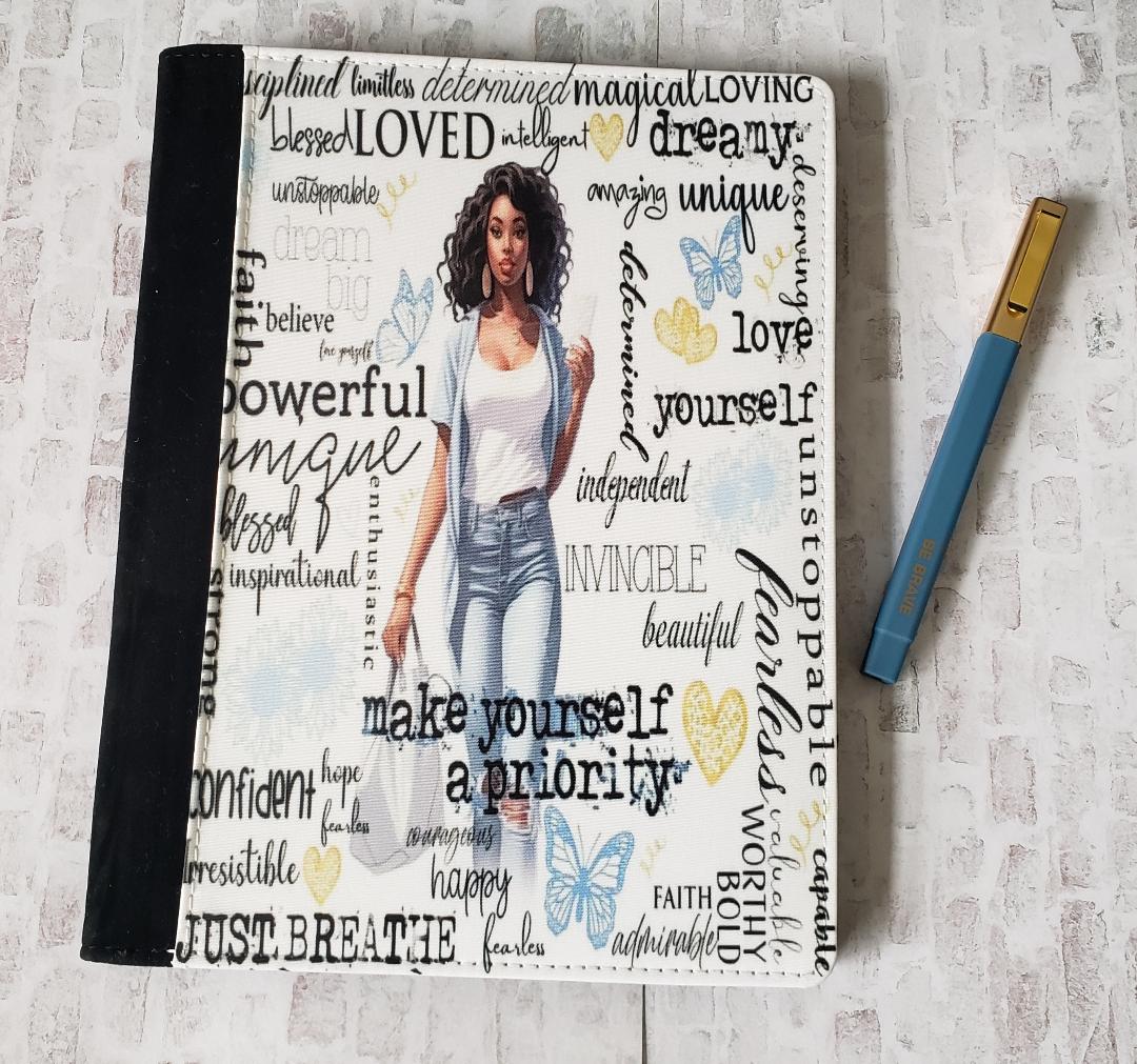 Affirmation Portfolio Notepad Cover