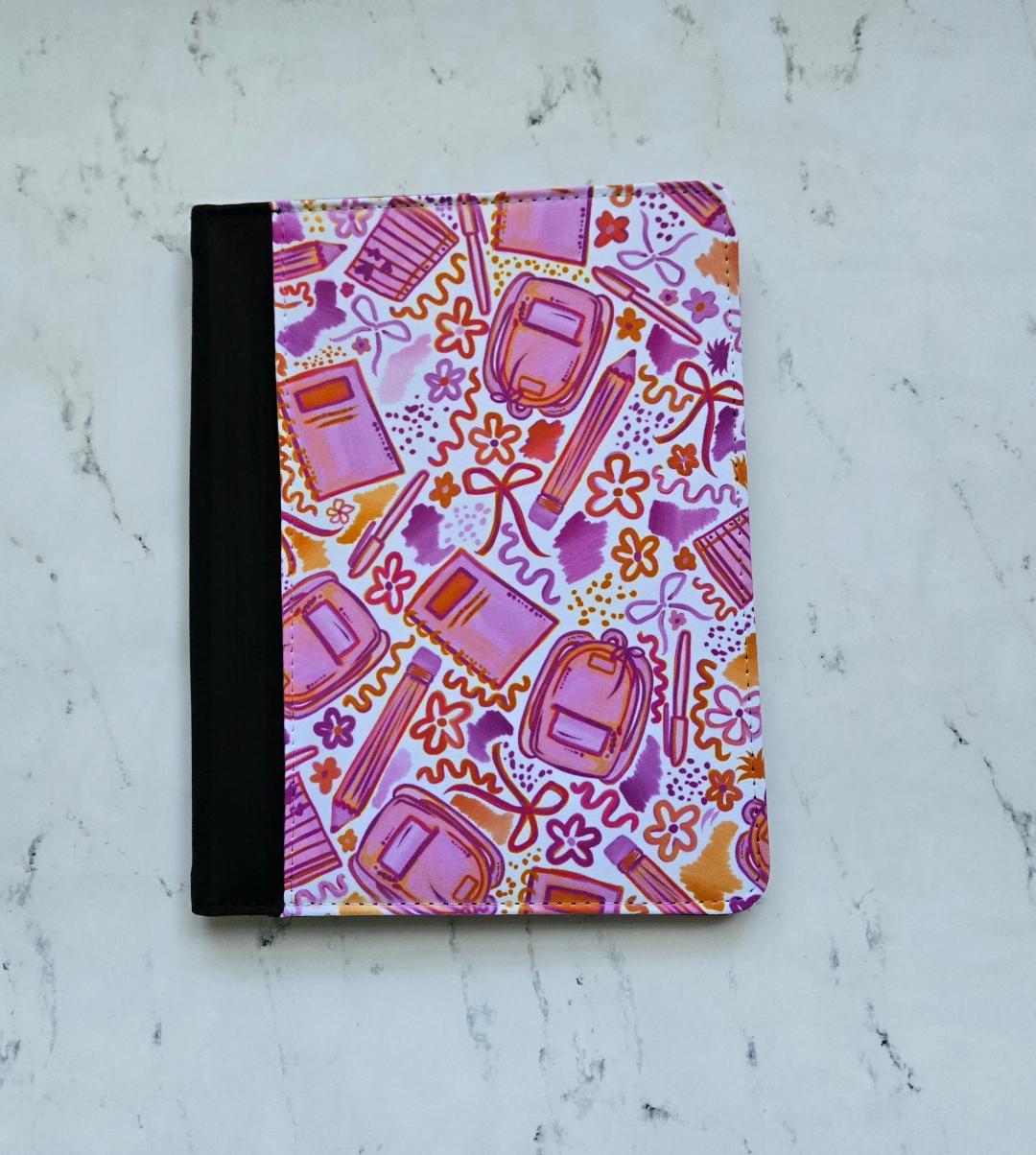 Back to School Portfolio Notepad Cover