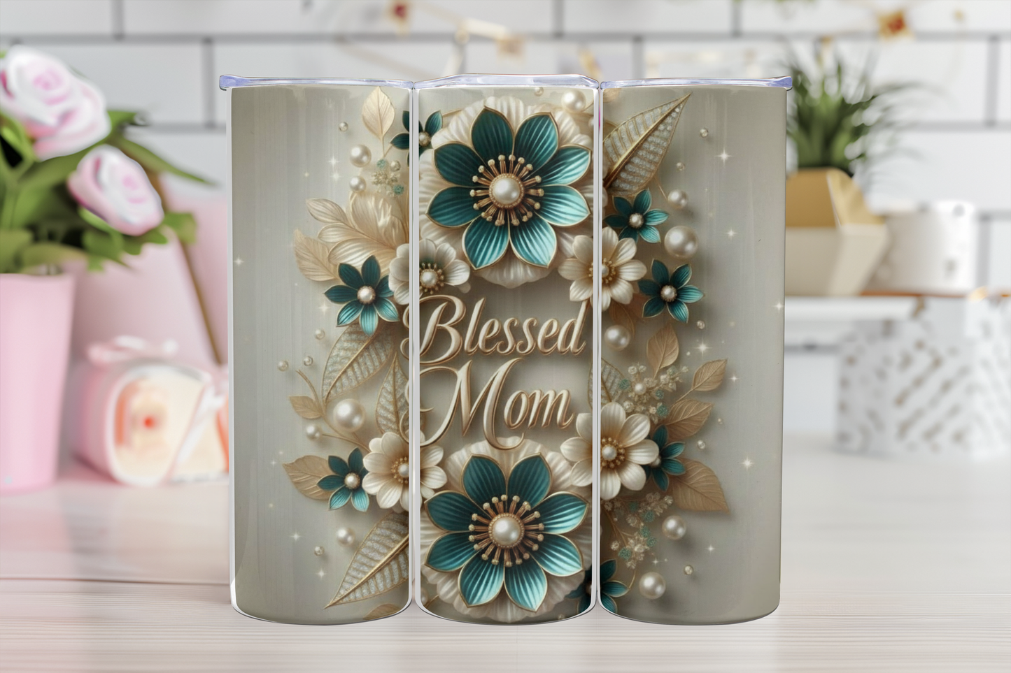 Blessed Mom Tumbler
