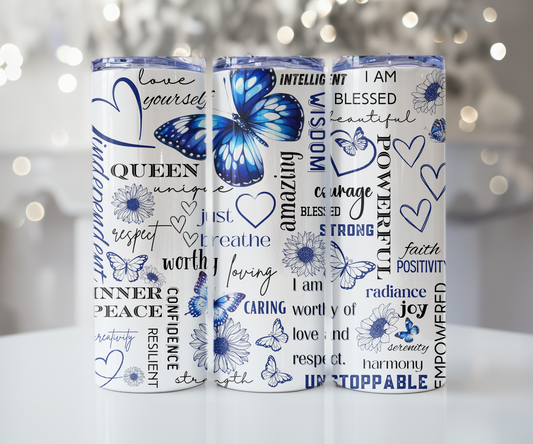 Affirmation 20oz Stainless Steel Tumbler Collection Affirmation 20oz Stainless Steel Tumbler Collection