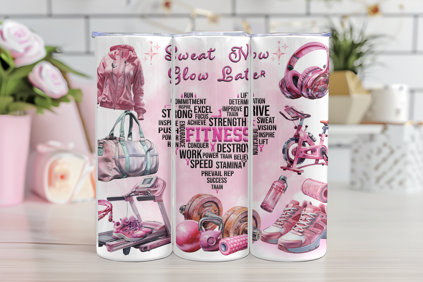 Fitness Motivation Tumbler