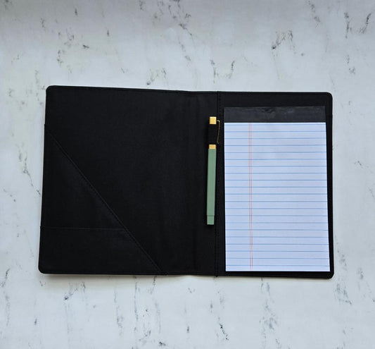 Inspire, Educate and Motivate Portfolio Notepad Cover Inspire, Educate and Motivate Portfolio Notepad Cover