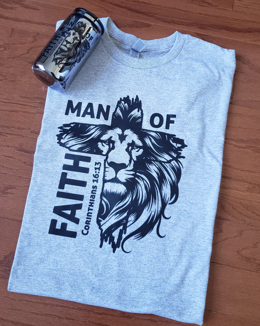 Man Of Faith Tee Man Of Faith Tee