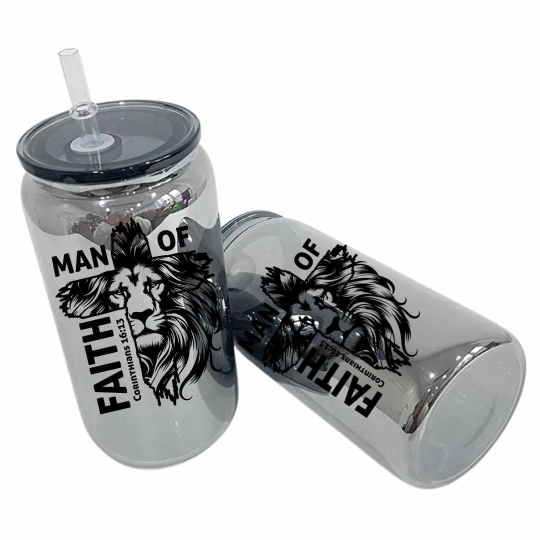 Black Mirror Plated Glass Cup