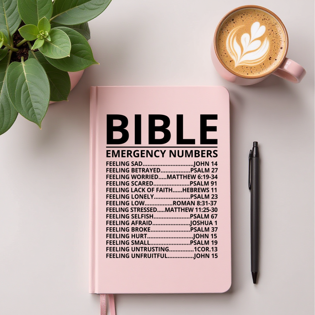 "Bible Emergency Numbers" Journal/Notebook