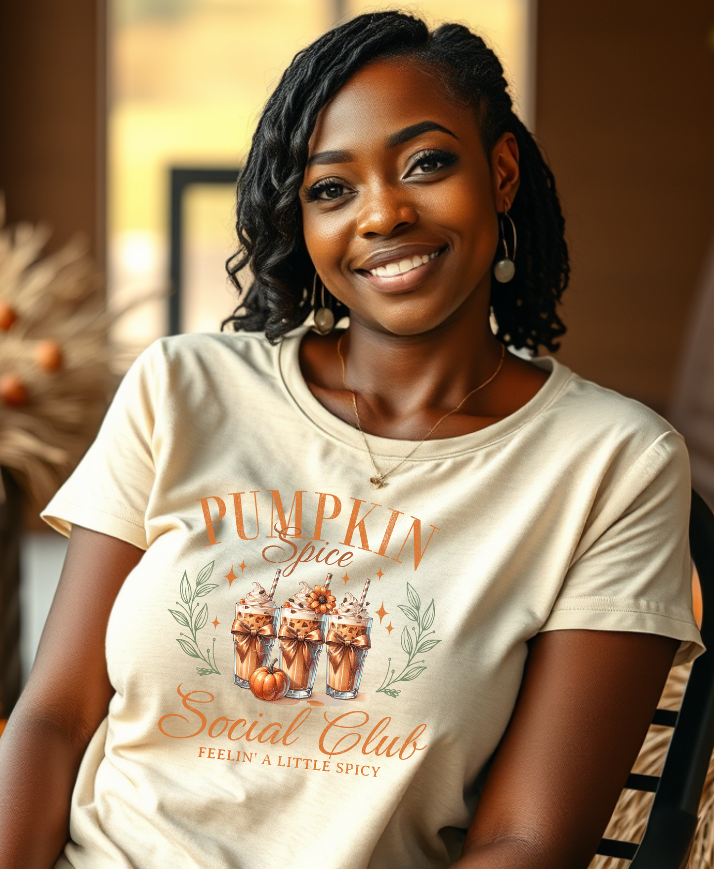 Pumpkin Spice Social Club Tee