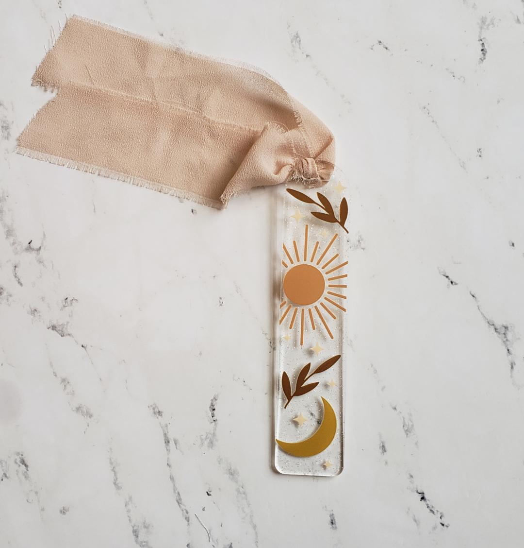 "Boho Chic" Acrylic Bookmark