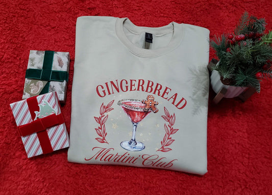 Gingerbread Martini Club Sweatshirt