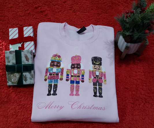 Ladies Multicultural Nutcracker Sweatshirt