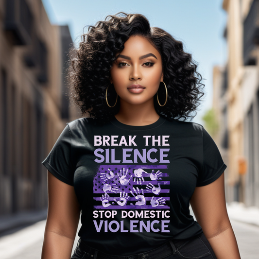 Break The Silence-Hands Flag Tee