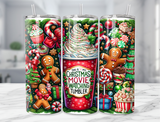 Christmas Movie Tumbler