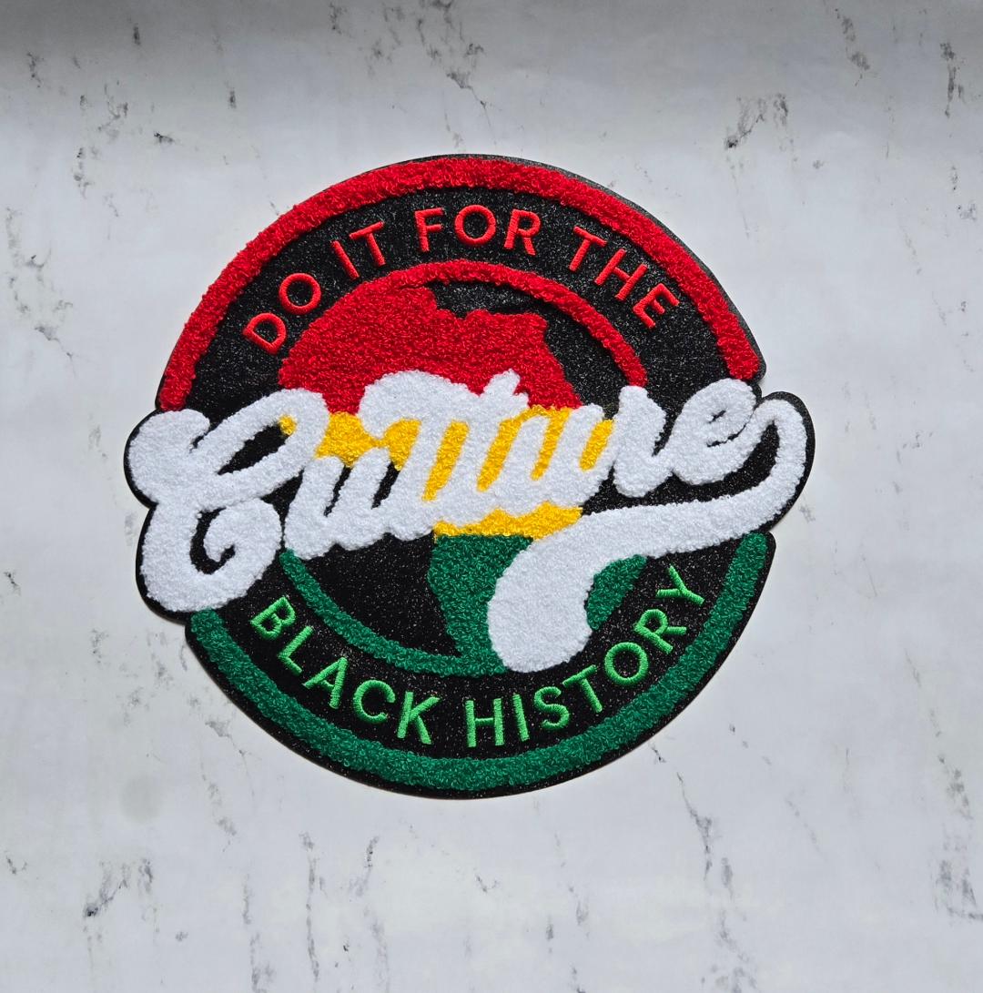 Do It For The Culture Chenille Patch Sweatshirt