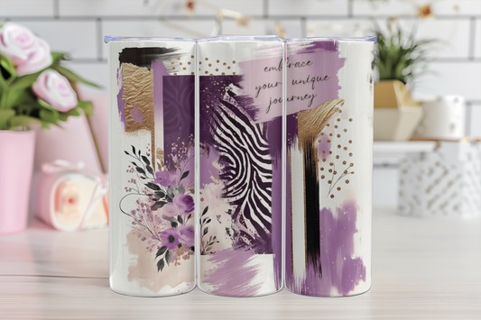 Embrace Your Unique Journey Affirmation Tumbler