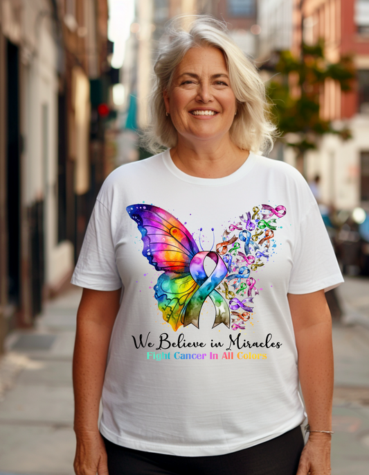 Fight Cancer In All Colors Tee