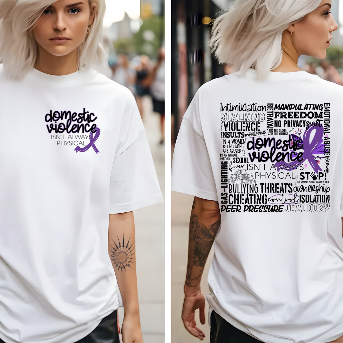 Domestic Violence isn't Always Physical Tee