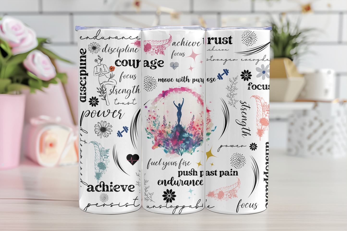 Fuel Your Fire Fitness Tumbler