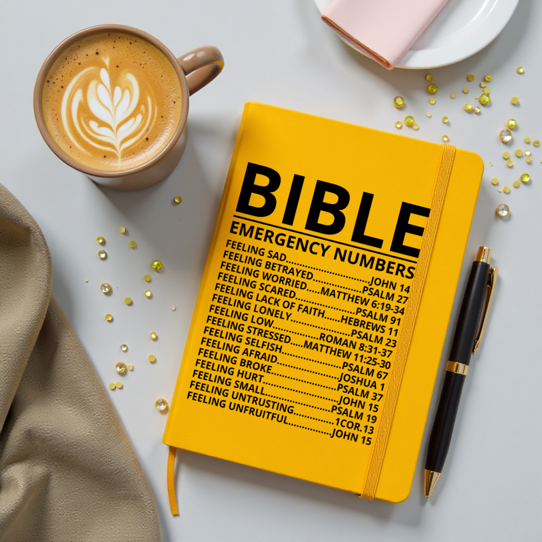 "Bible Emergency Numbers" Journal/Notebook
