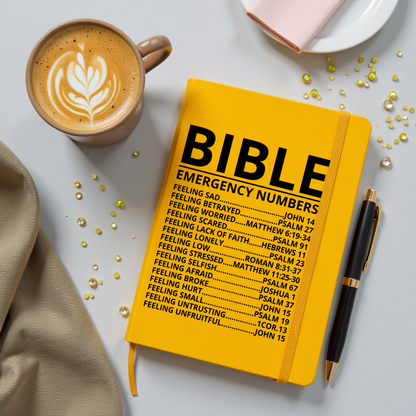 "Bible Emergency Numbers" Journal/Notebook