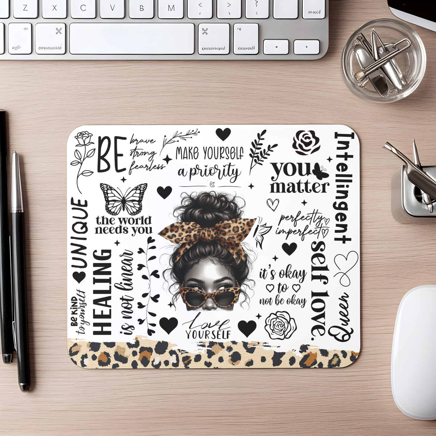 Love Yourself Affirmation Mouse Pad