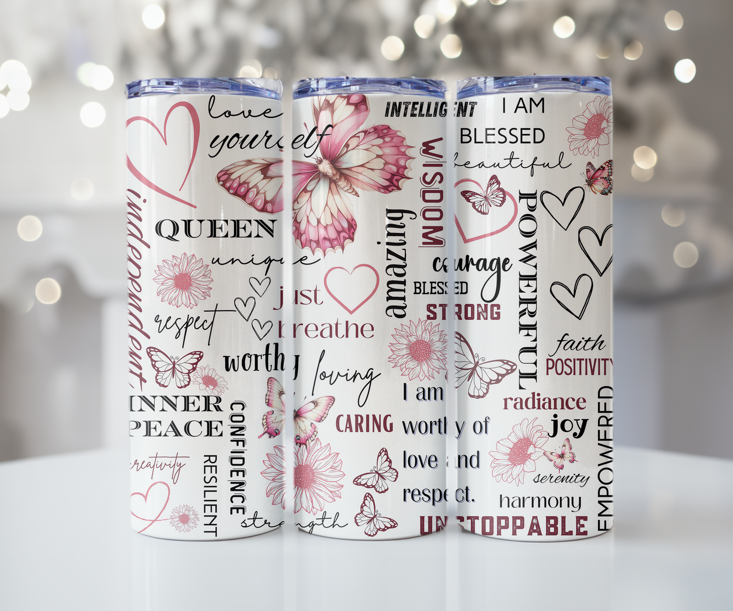 Affirmation 20oz Stainless Steel Tumbler Collection