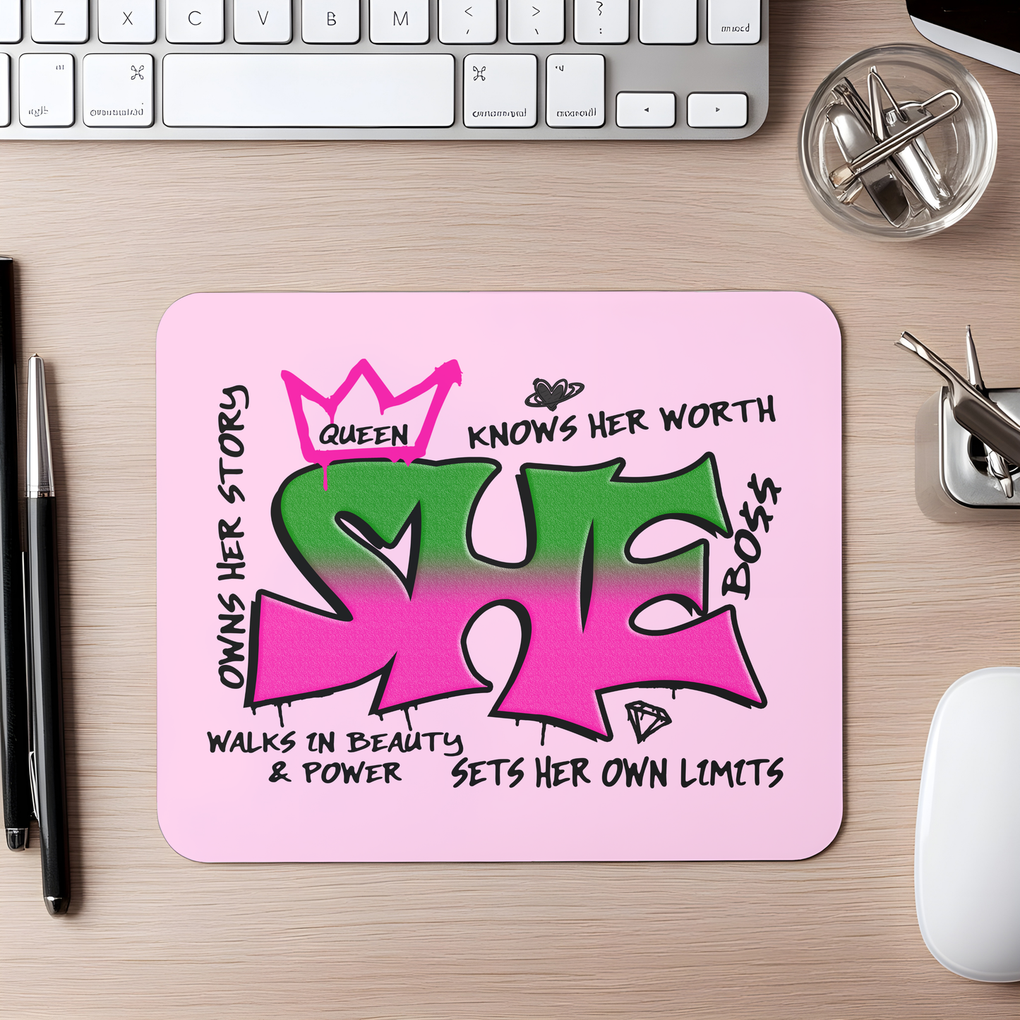 SHE Empowerment Mouse Pad Collection