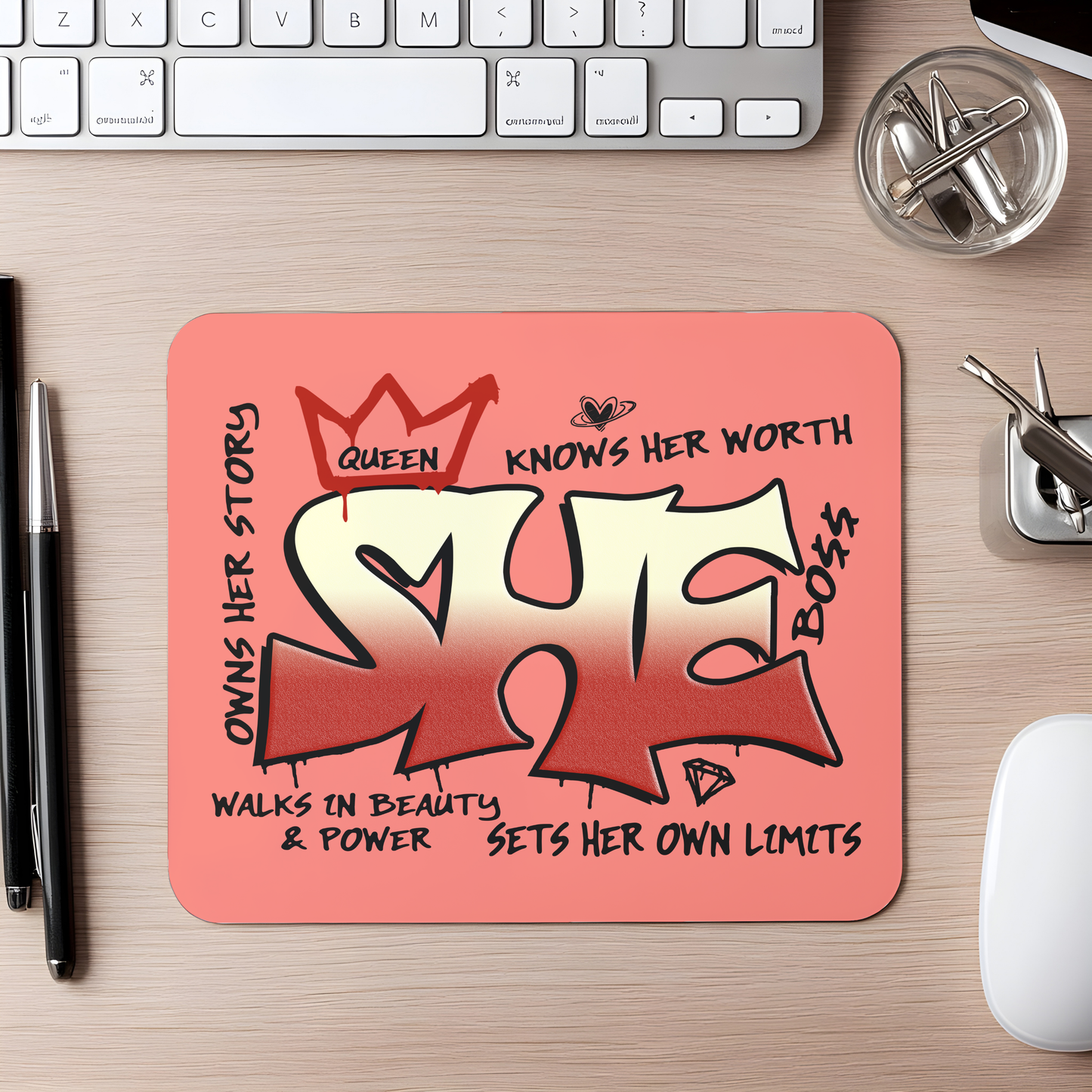SHE Empowerment Mouse Pad Collection