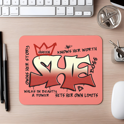 SHE Empowerment Mouse Pad Collection