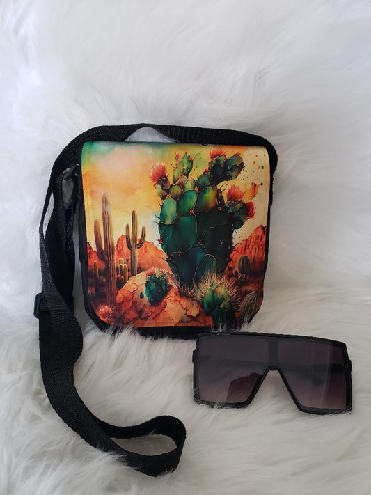 Shoulder Bag-Desert Landscape