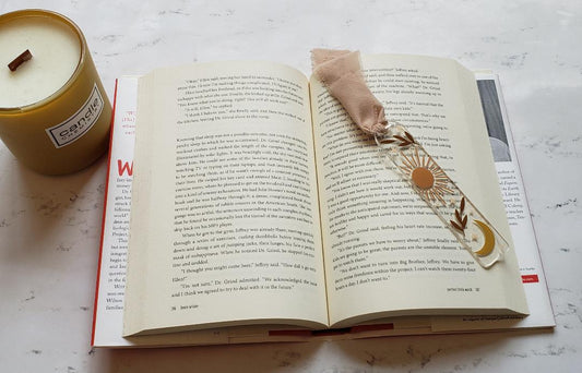 "Boho Chic" Acrylic Bookmark