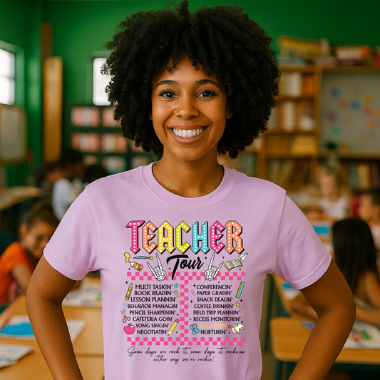 Teacher Tour Tee