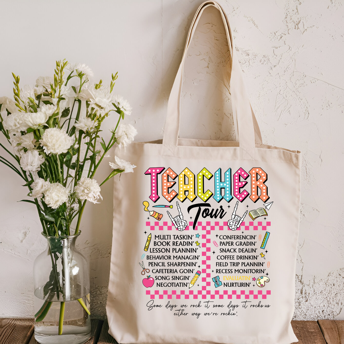 Teacher Tote Bags