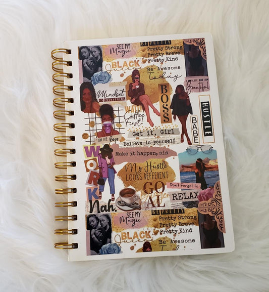 Vision Board Spiral Undated Planner